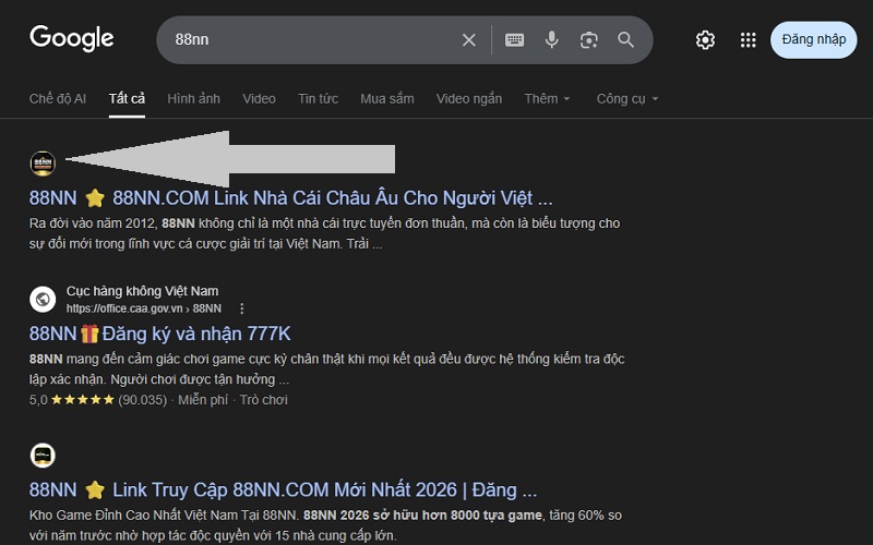 Truy cập link vào 88nn chính thức